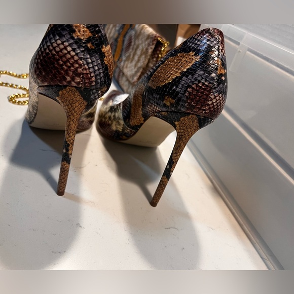 Steve Madden snakeskin vala pump & be sublime bag - Picture 7 of 12
